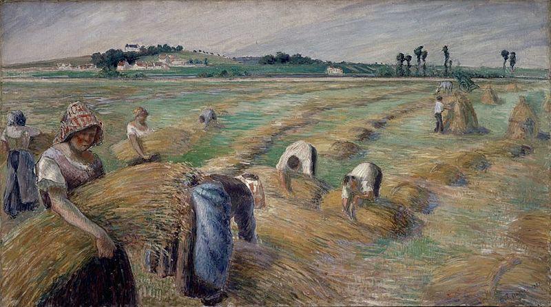 Camille Pissarro The Harvest China oil painting art